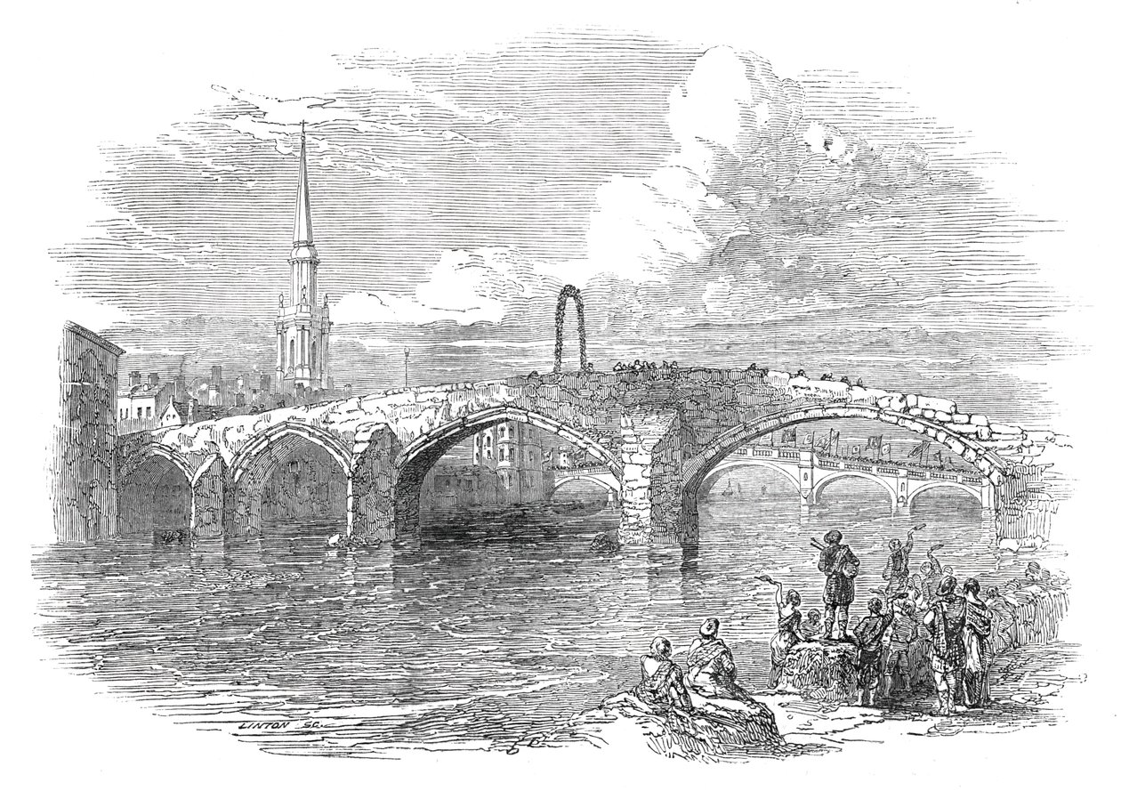 Brigs of Ayr, 1844. od W. J. Linton