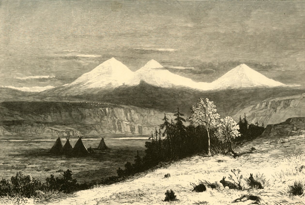 "Tři sestry", 1872. od W. J. Linton