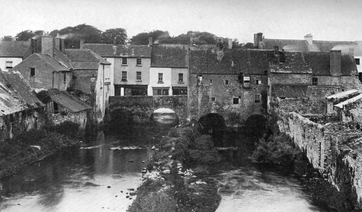Starý most, Birr, Offaly, Irsko, 1924-1926. od W. Lawrence