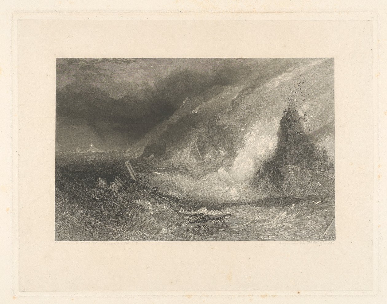 Longships Lighthouse, Lands End od W. R. Smith
