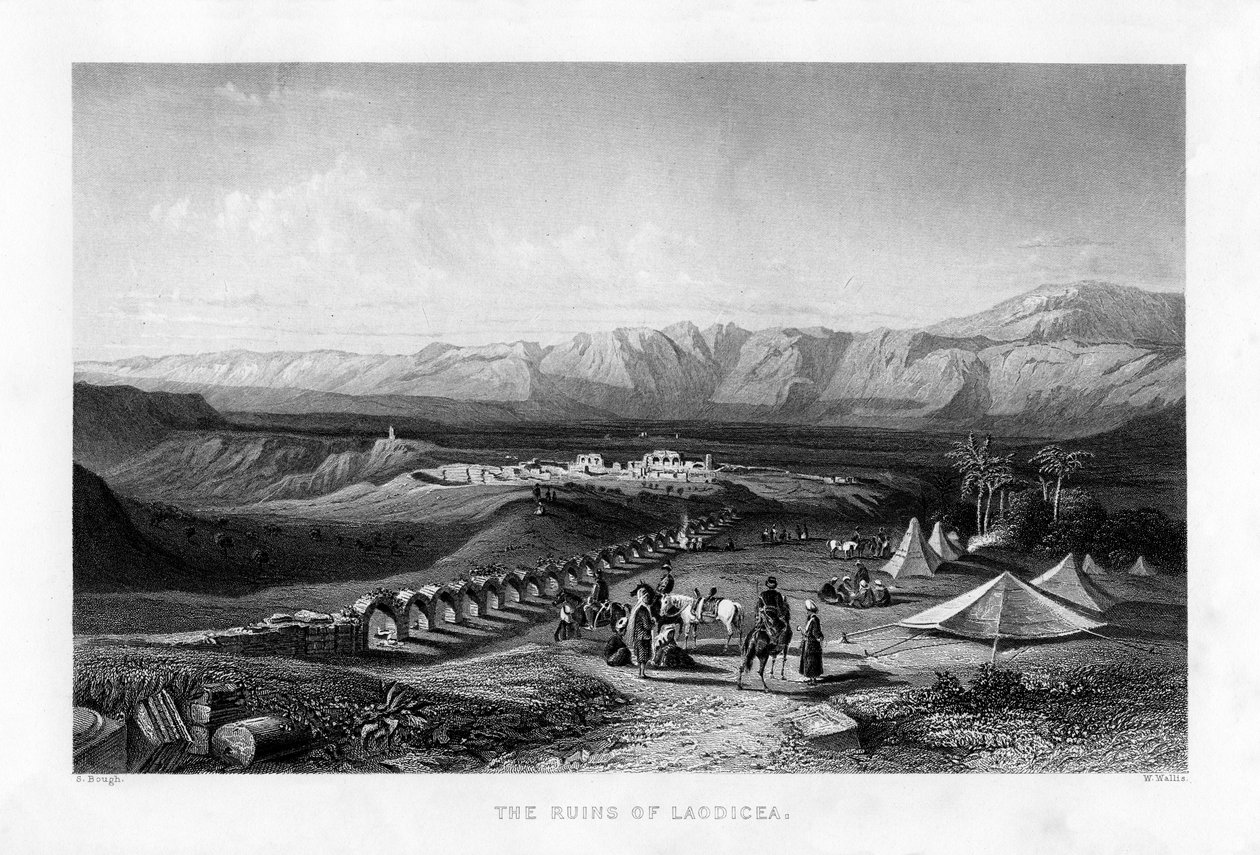 Ruiny Laodicea, 1887. od W. Wallis