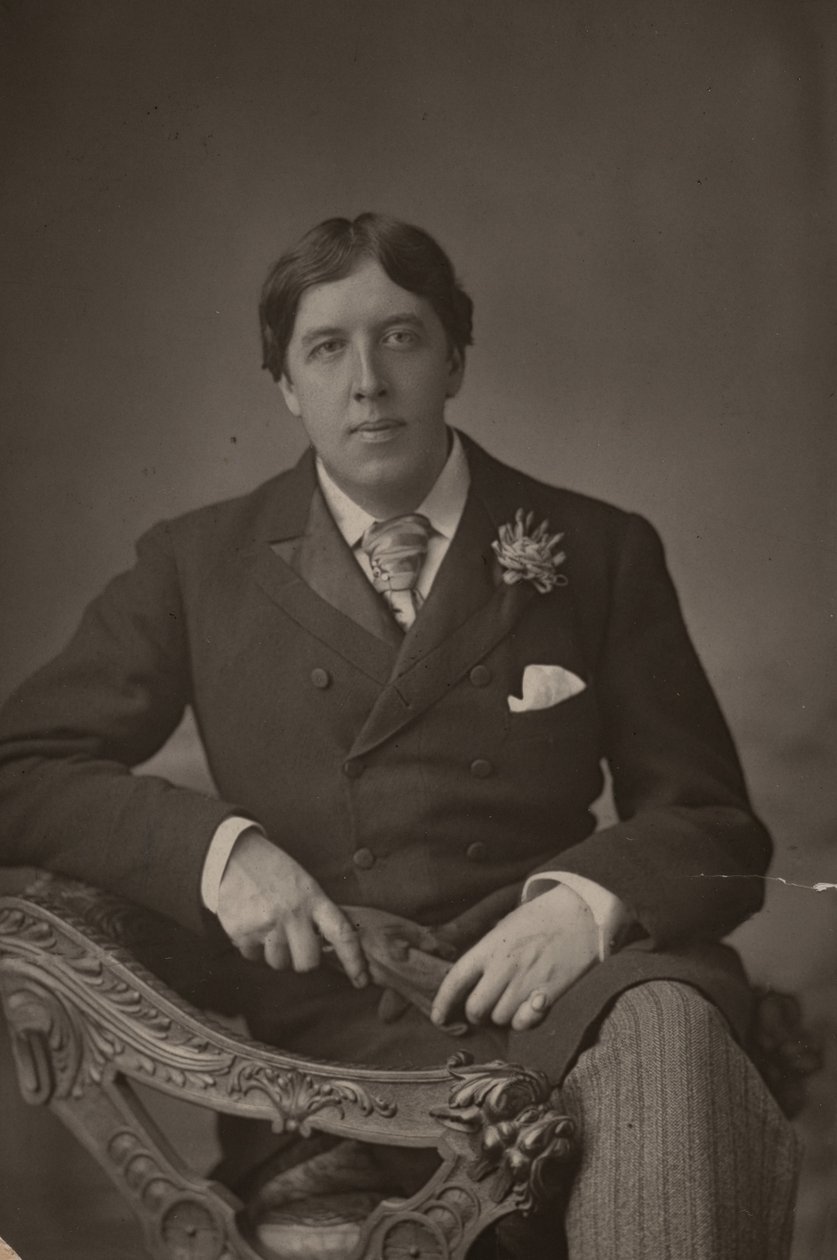 Portrét Oscara Wildea od W. and D. Downey