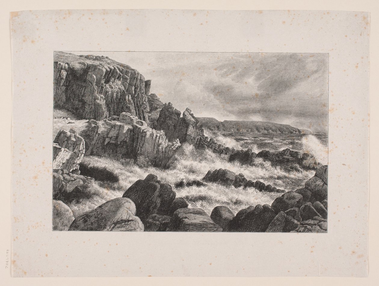 Souostroví Bornholm v Rø od Waldemar Bøhme