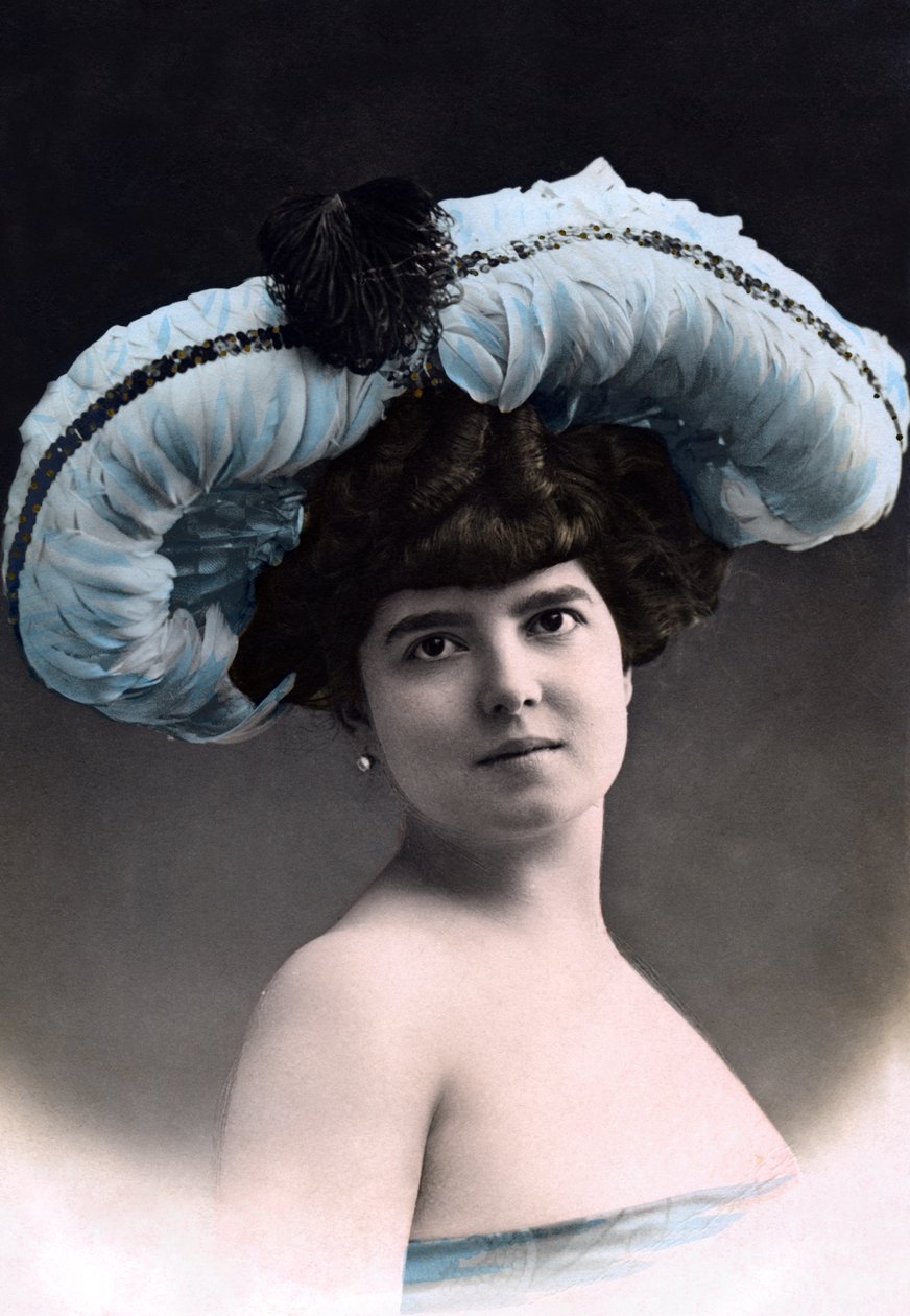Paule Delys , divadelní herečka, 1904. od Walery