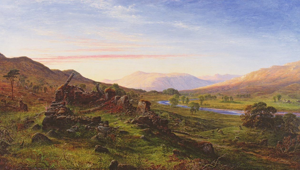 The Braes of Balquidder, 1860 od Waller Hugh Paton