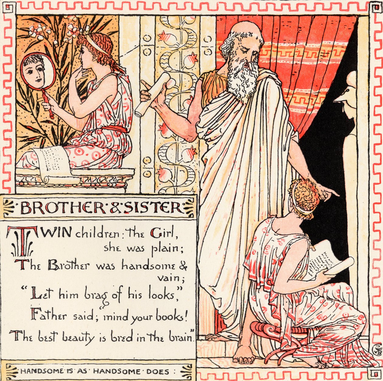 Bratr a sestra, ilustrace z 