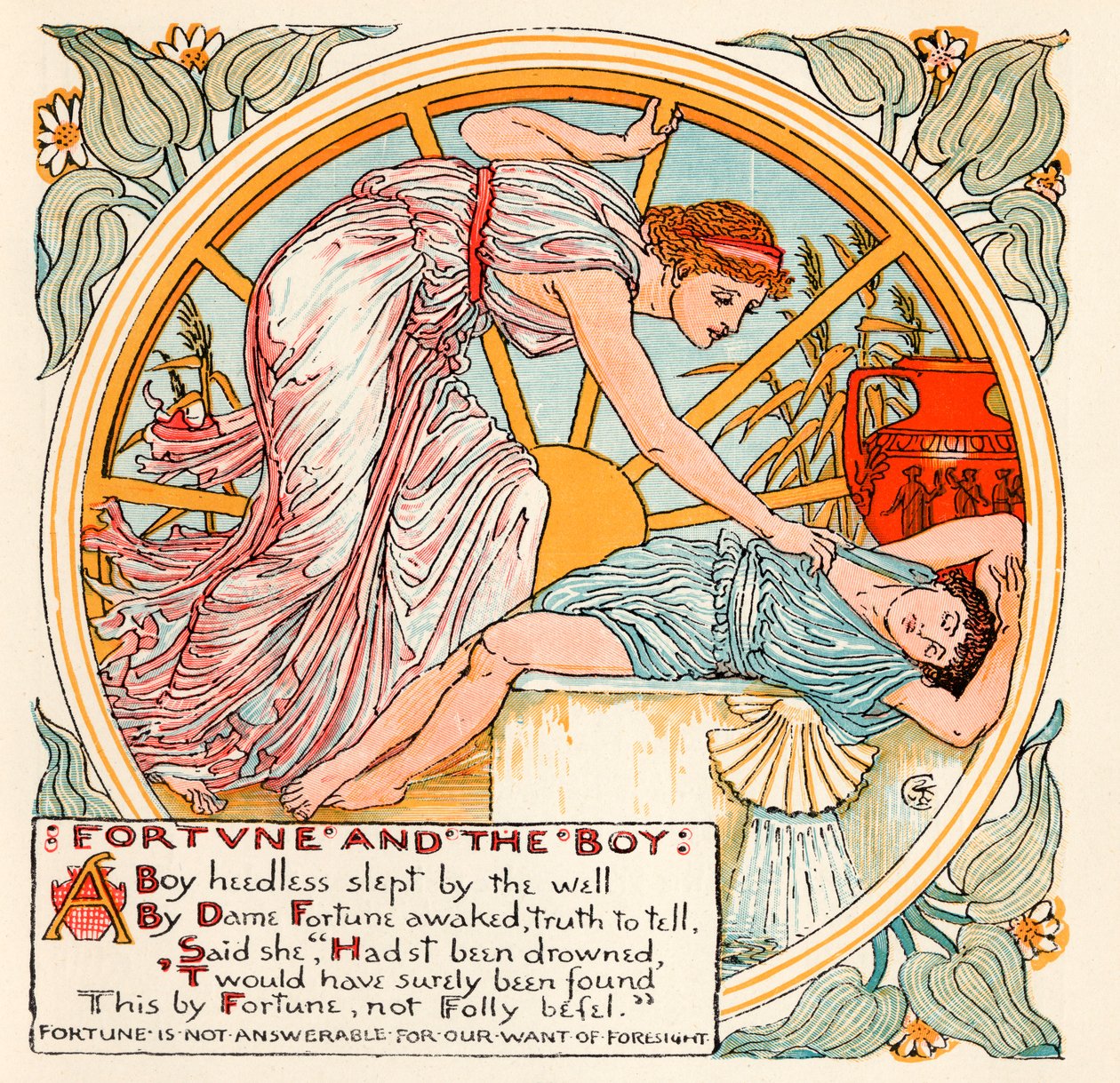 Fortune and the Boy, ilustrace z 