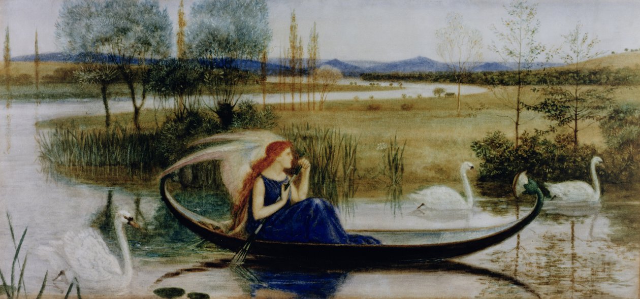 Moje duše je kouzelná loď od Walter Crane