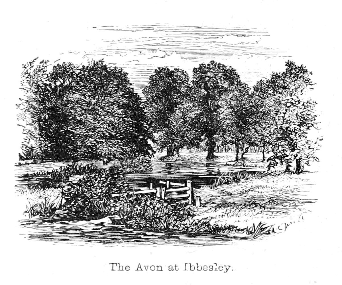 Avon v Ibbesley od Walter Crane