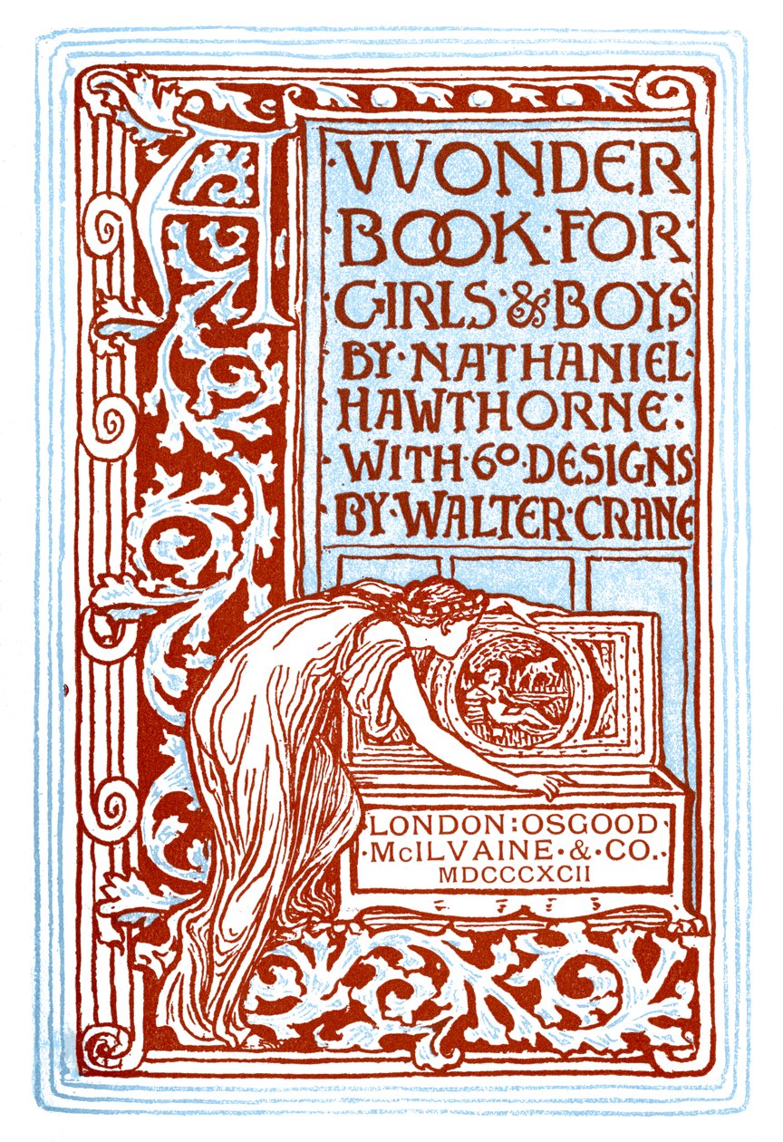 Zázračná kniha pro dívky a chlapce od Walter Crane