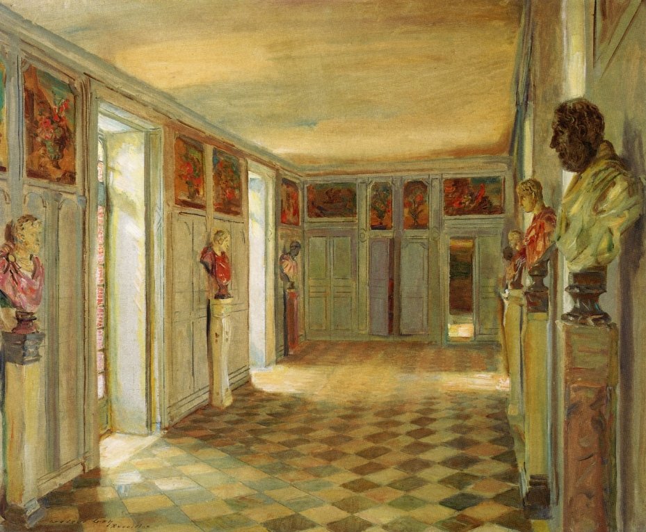 Galerie poprsí, Chateau du Reveillonn od Walter Gay