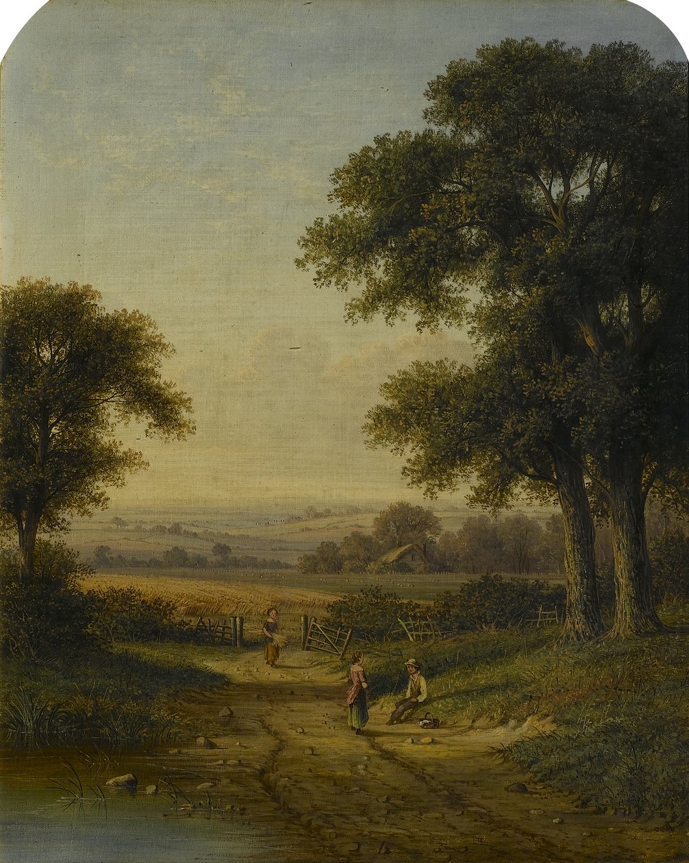 Pohled v Surrey, konec 19. století od Walter Heath Williams