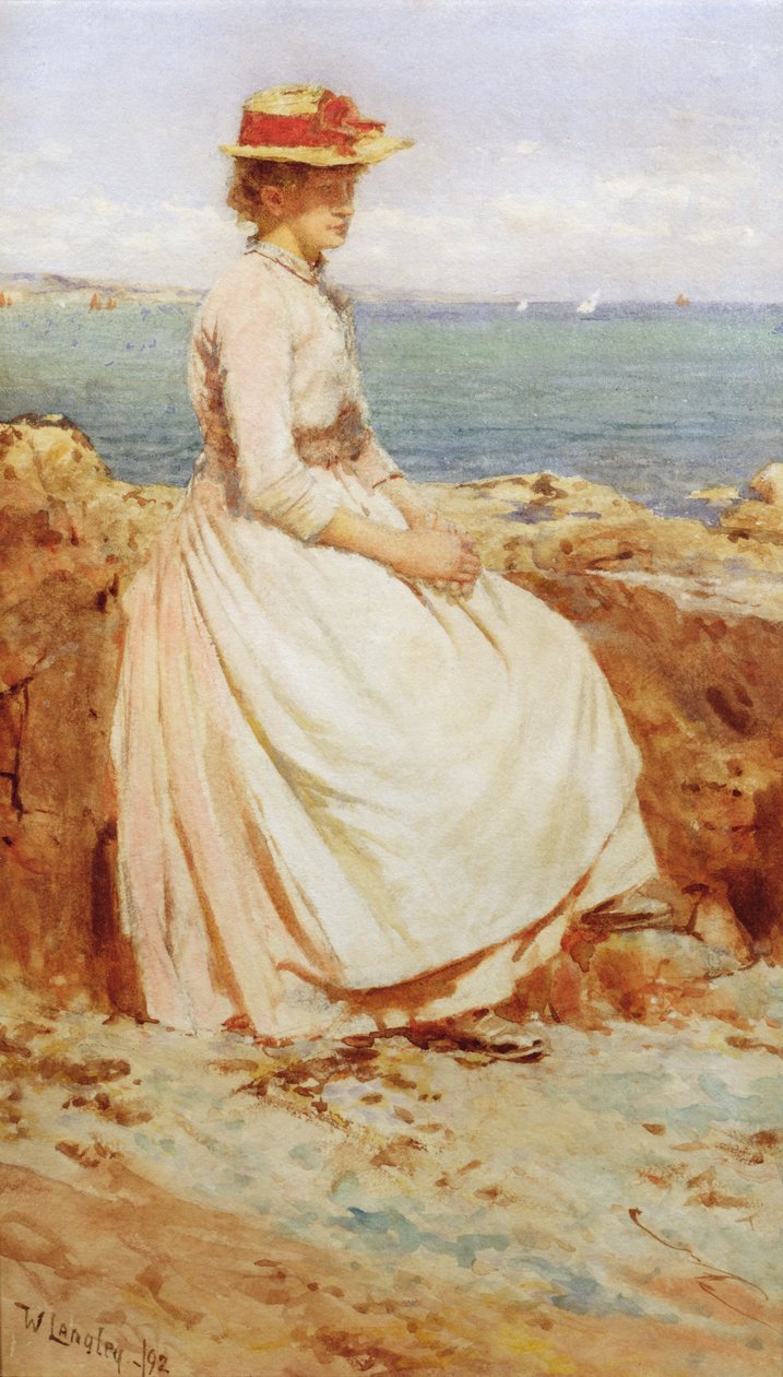 Sluneční světlo, 1892 od Walter Langley