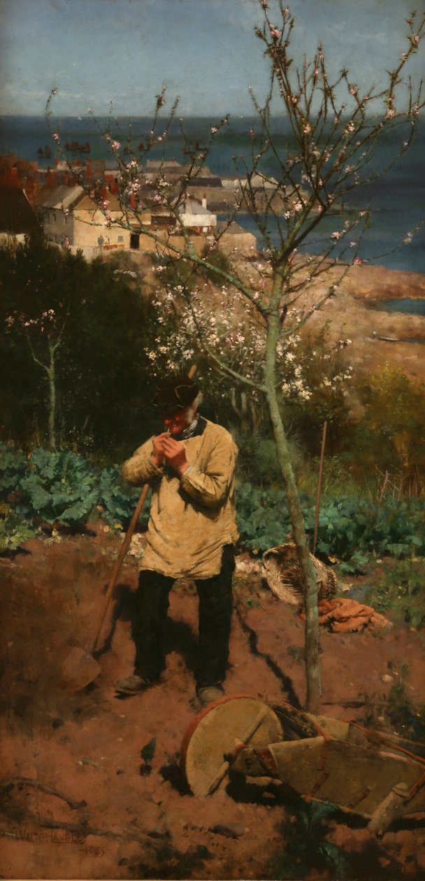 Slunečný jih, 1885 od Walter Langley