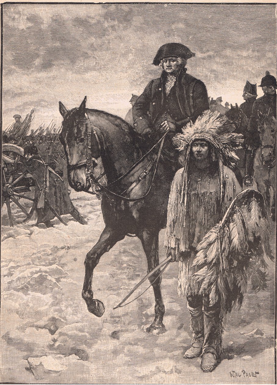 Washington překračující Delaware AD 1777 od Walter Paget