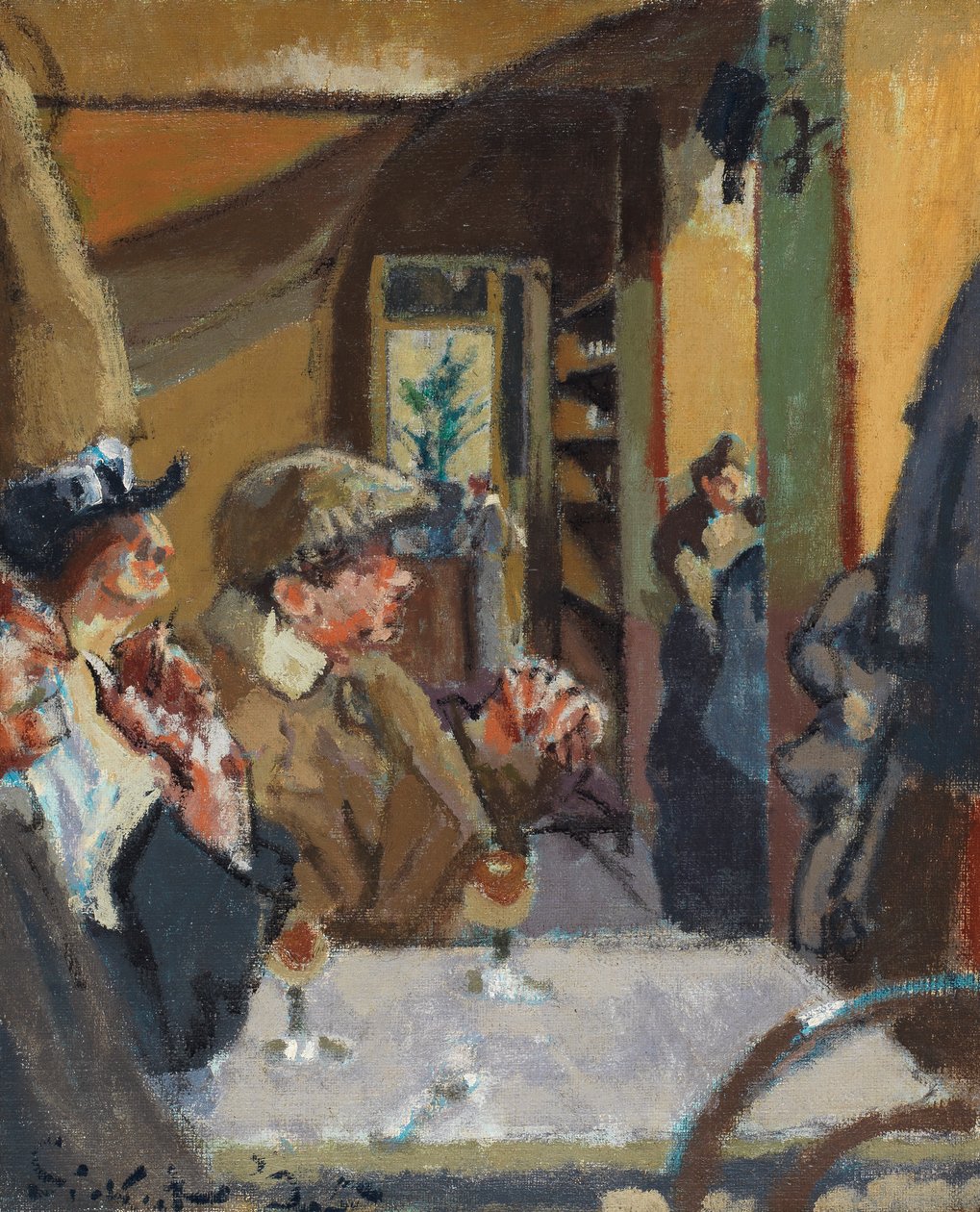 Chez Vernet, 1925 od Walter Richard Sickert