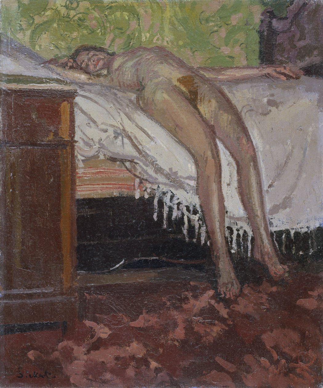 Ležící akt od Walter Richard Sickert