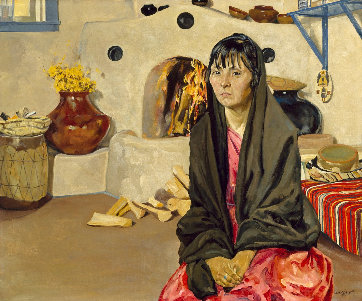 Anna, kolem 1914-36 od Walter Ufer