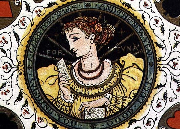 vánoční pozdrav od Walter Crane