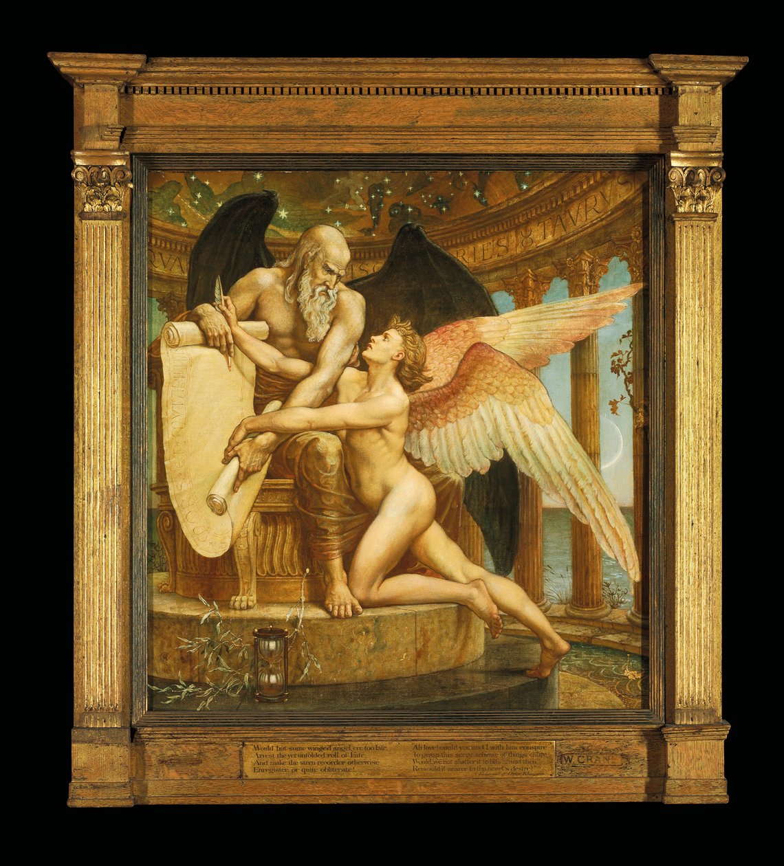 Role osudu, 1882 od Walter Crane