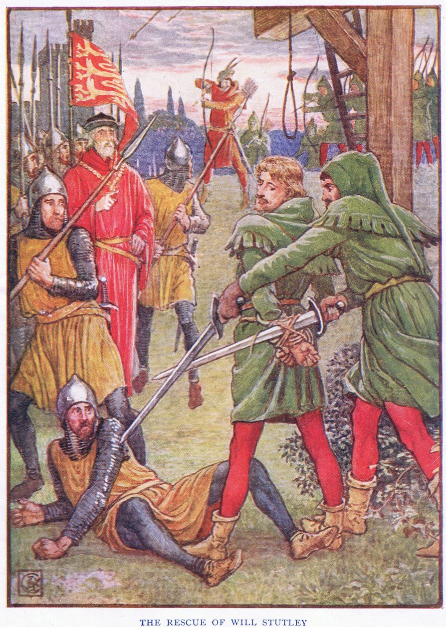 Záchrana Willa Stuteleyho, kolem roku 1920 od Walter Crane