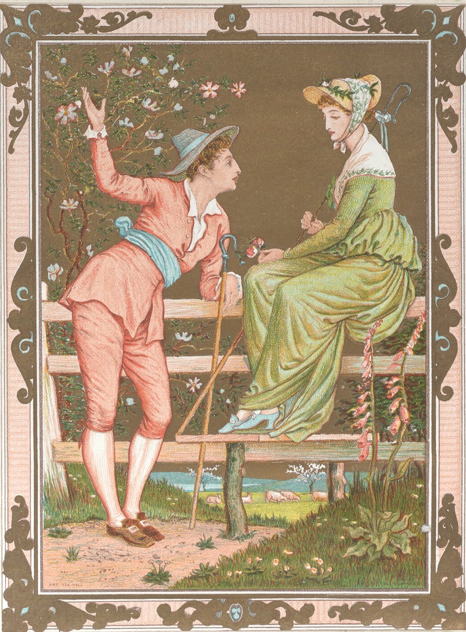 Valentýna, 1876. od Walter Crane