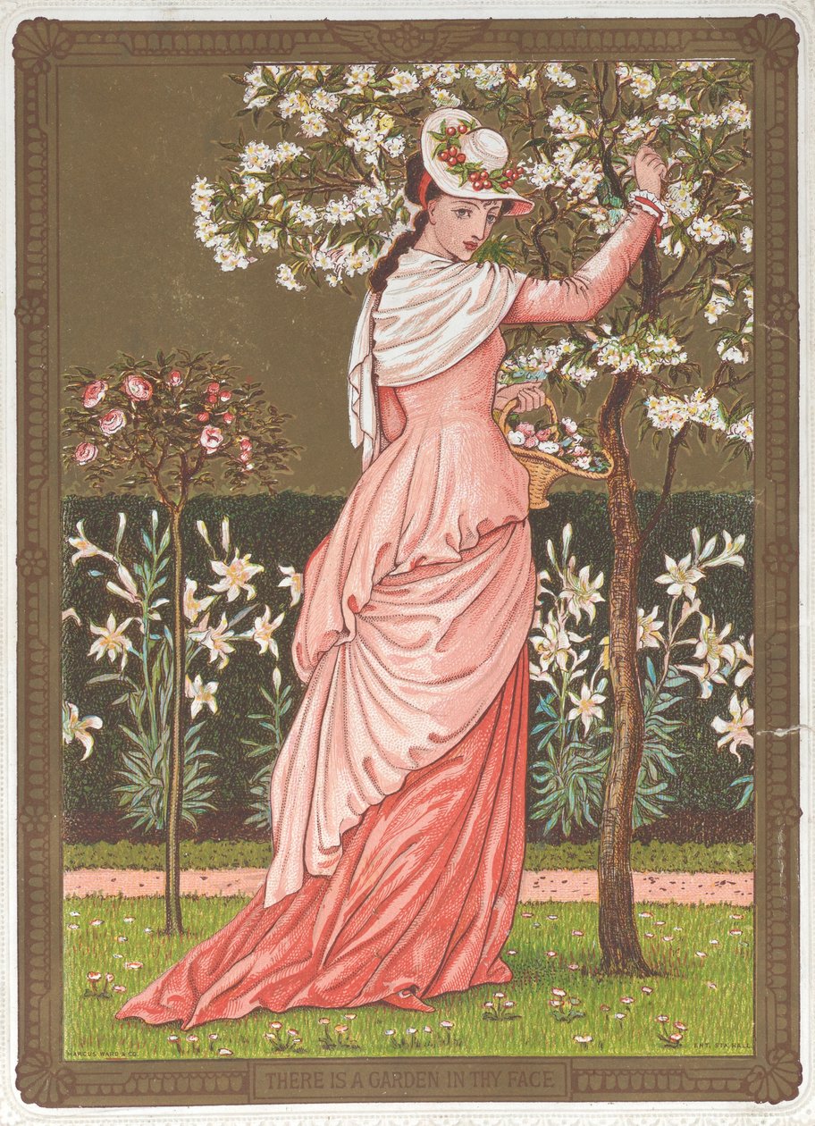 Valentýna, 1876. od Walter Crane