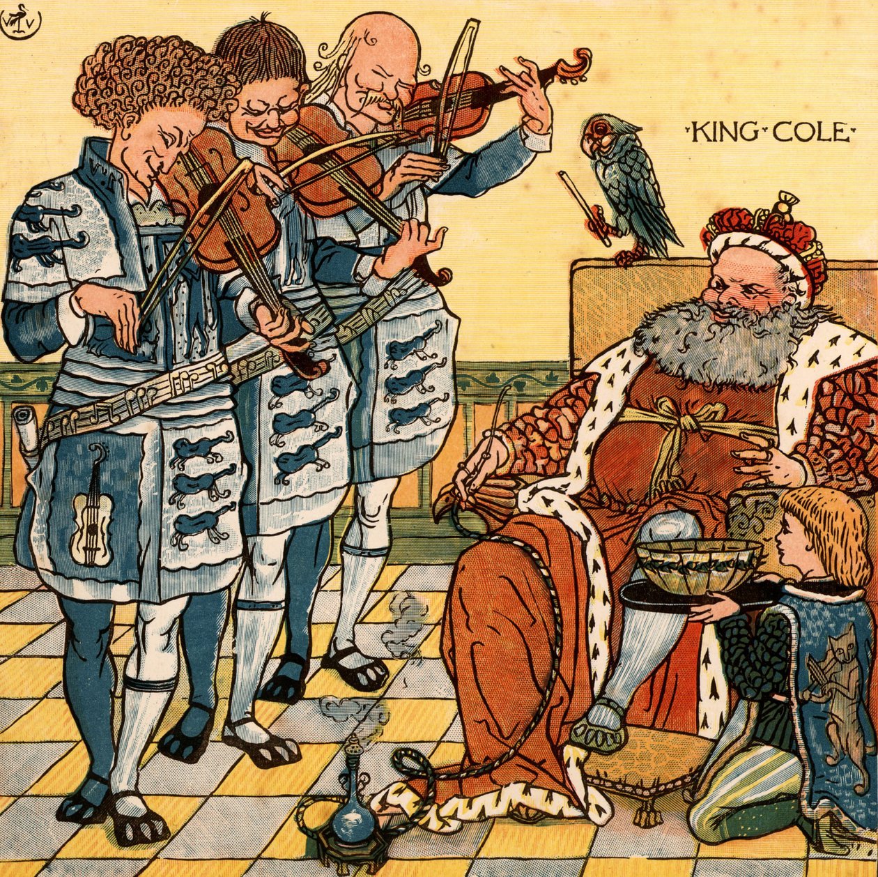 Walter Crane (1845-1915) od Walter Crane