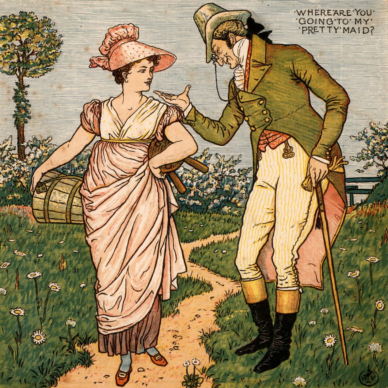 Walter Crane (1845-1915) od Walter Crane