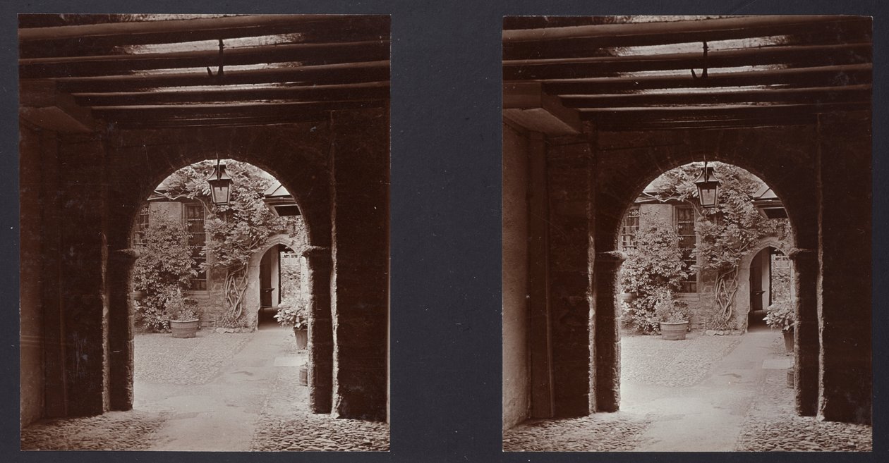 Katedrála Close, Exeter, Devon, 1913. od Walter Edward Zehetmayr