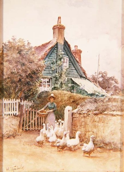 Brading, Isle of Wight od Walter Frederick Roofe Tyndale