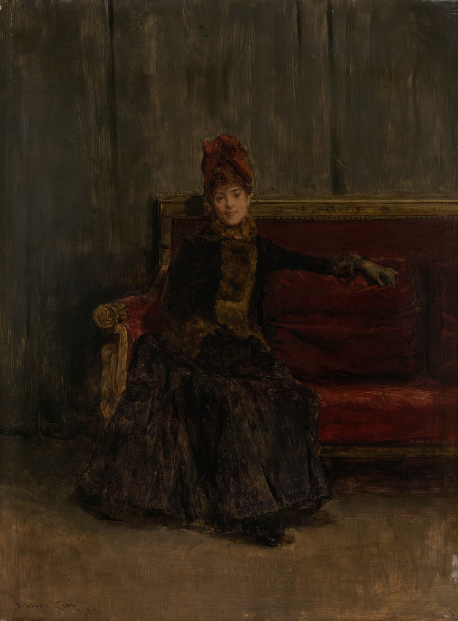 Sedící paní od Walter Gay