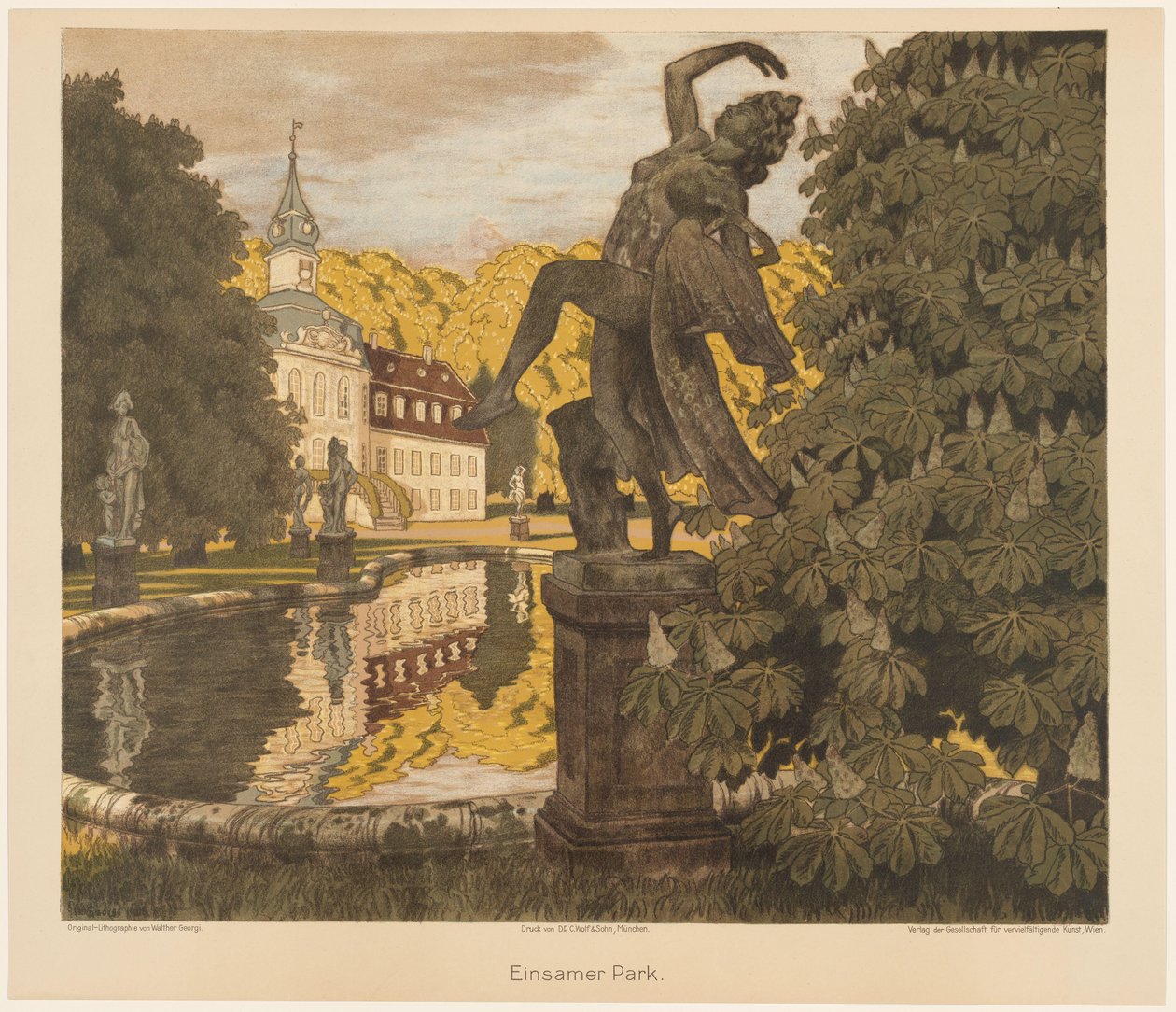 Osamělý park od Walter Georgi