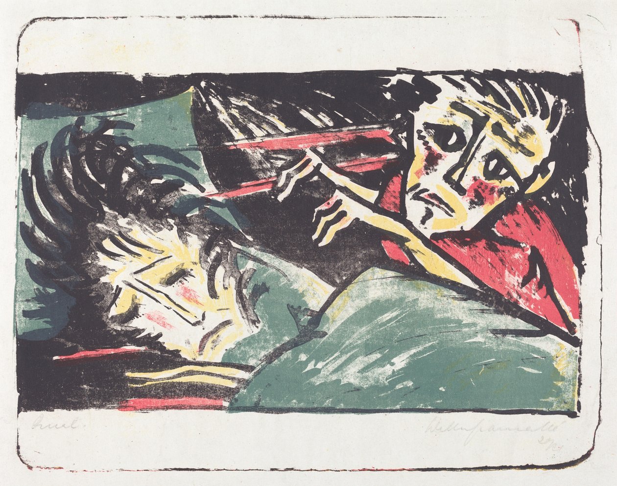 Qual Torment, 19201921. od Walter Gramatte