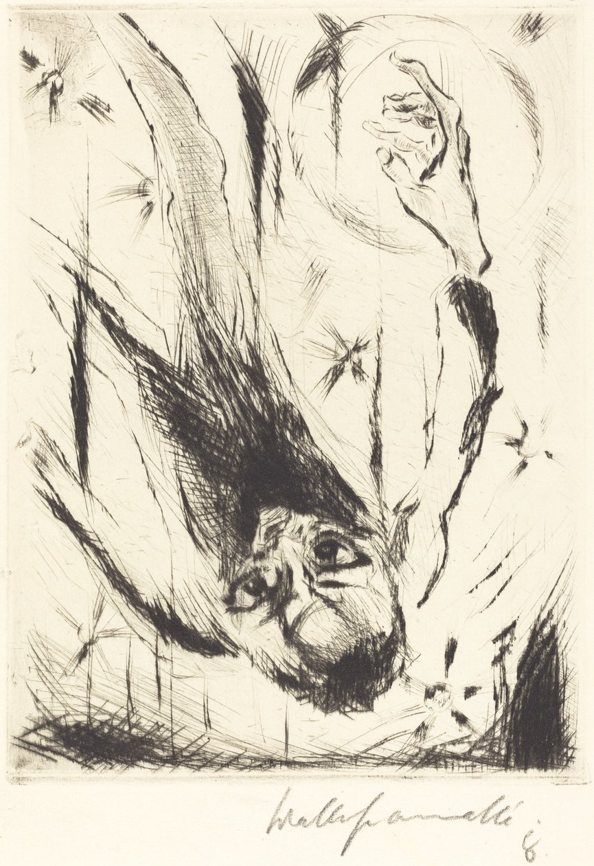 Pád do nekonečna, 1918. od Walter Gramatte