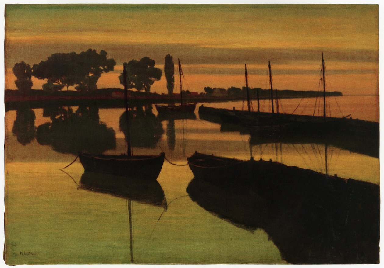 Německy: An der Havel od Walter Leistikow