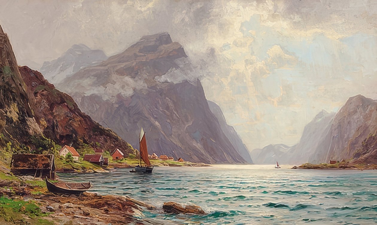 Krajina fjordu od Walter Moras