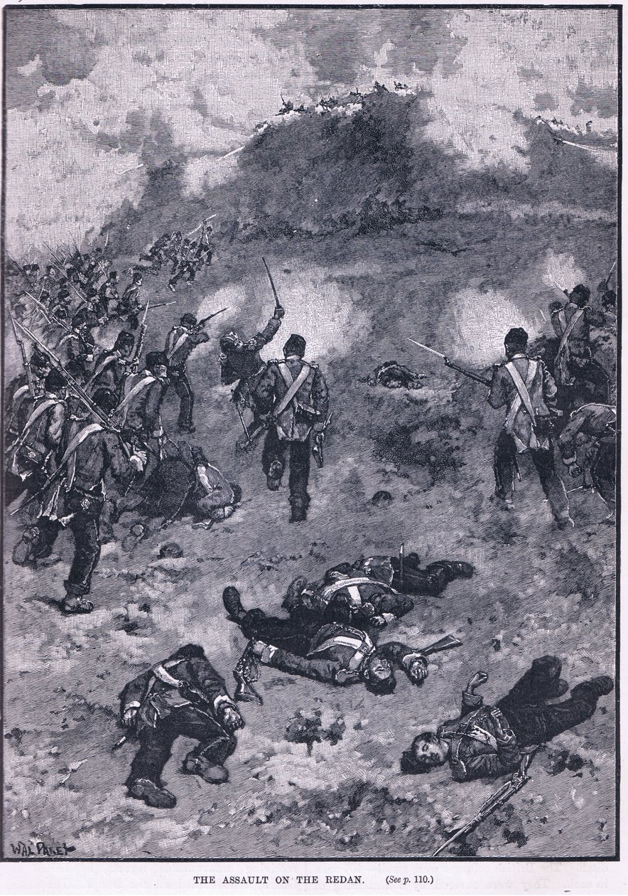 Útok na Redan 1855 našeho letopočtu od Walter Paget