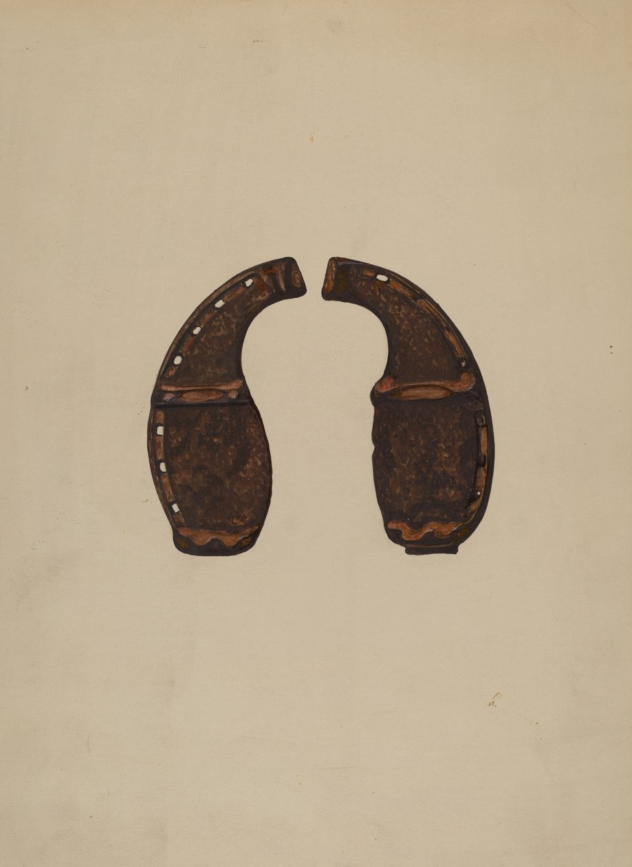 Ox Shoes, c. 1936. od Walter Praefke