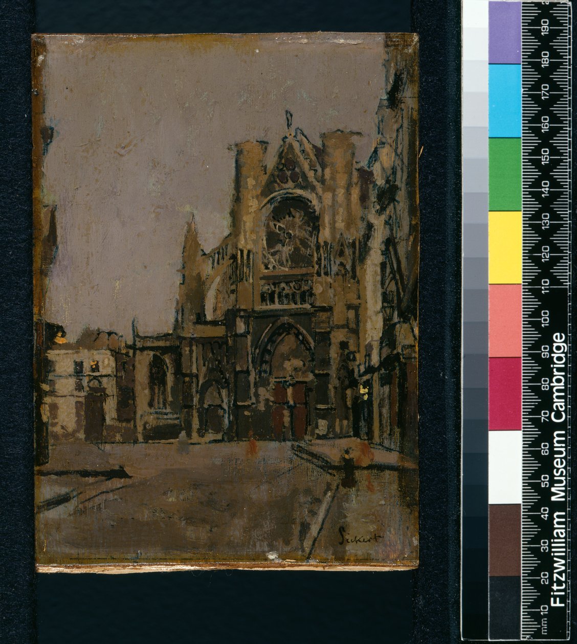 Kostel St Jacques, Dieppe, 1899-1900 od Walter Richard Sickert