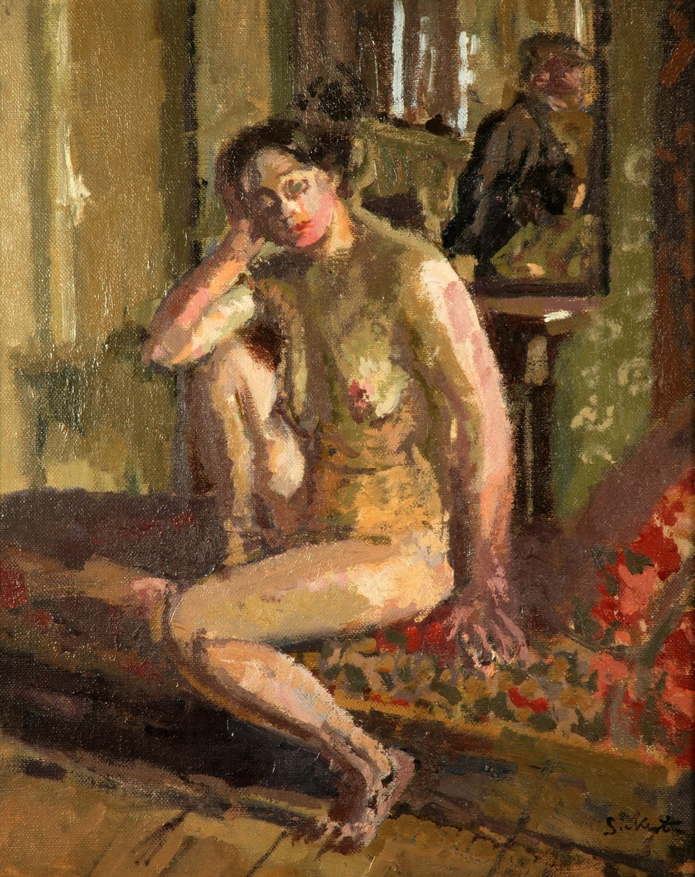 Interiér S Nahou od Walter Richard Sickert