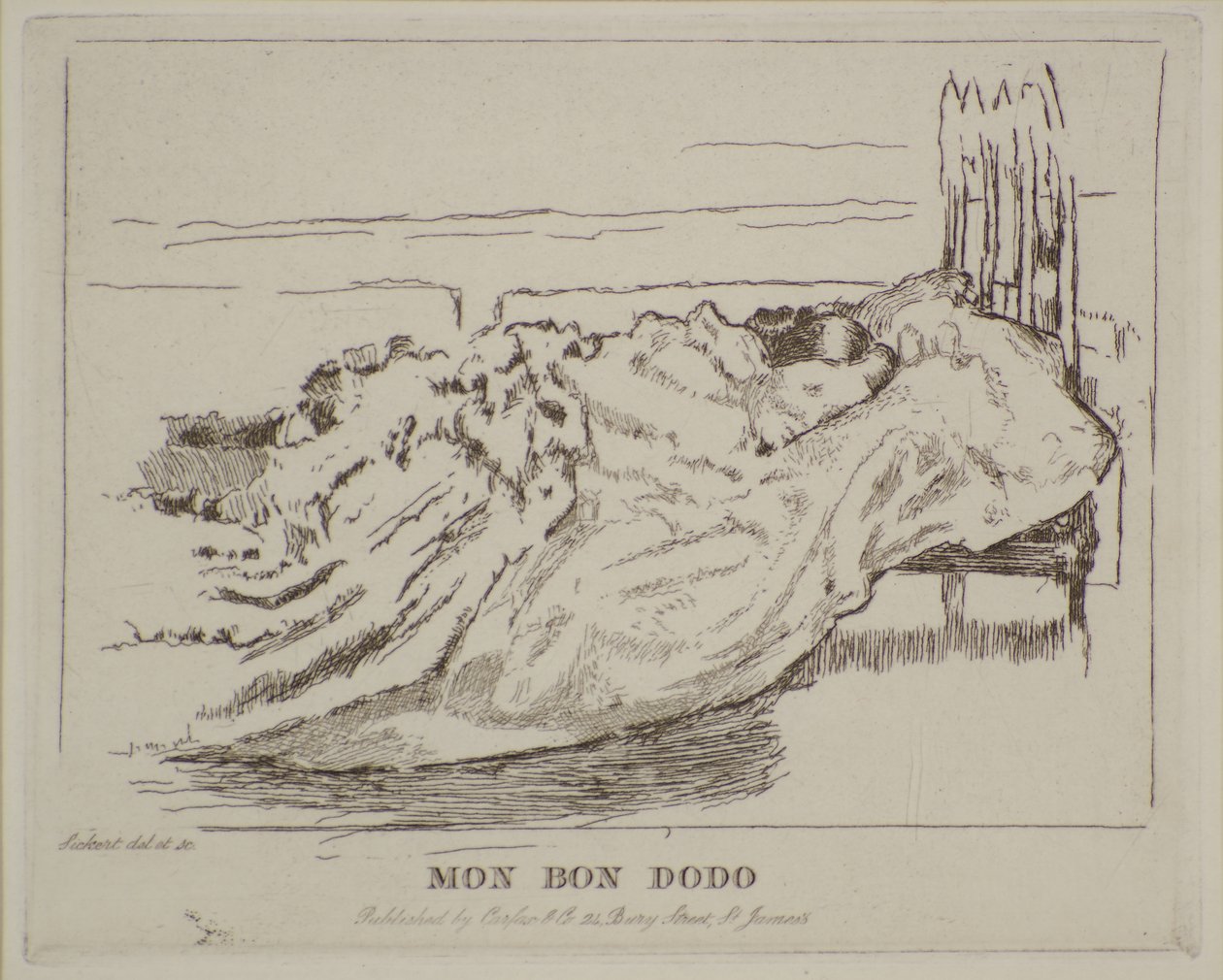 Můj dobrý spánek od Walter Richard Sickert