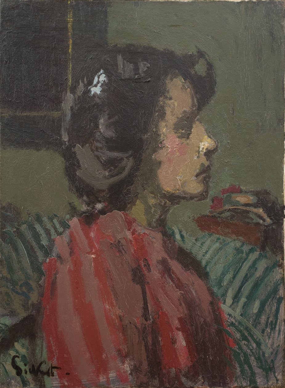 Portrét paní Barrettové od Walter Richard Sickert
