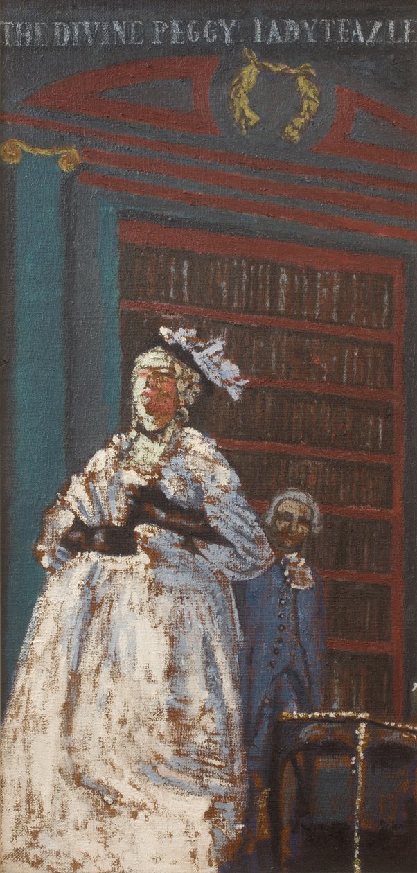 Božská Peggy - Lady Teazle od Walter Richard Sickert
