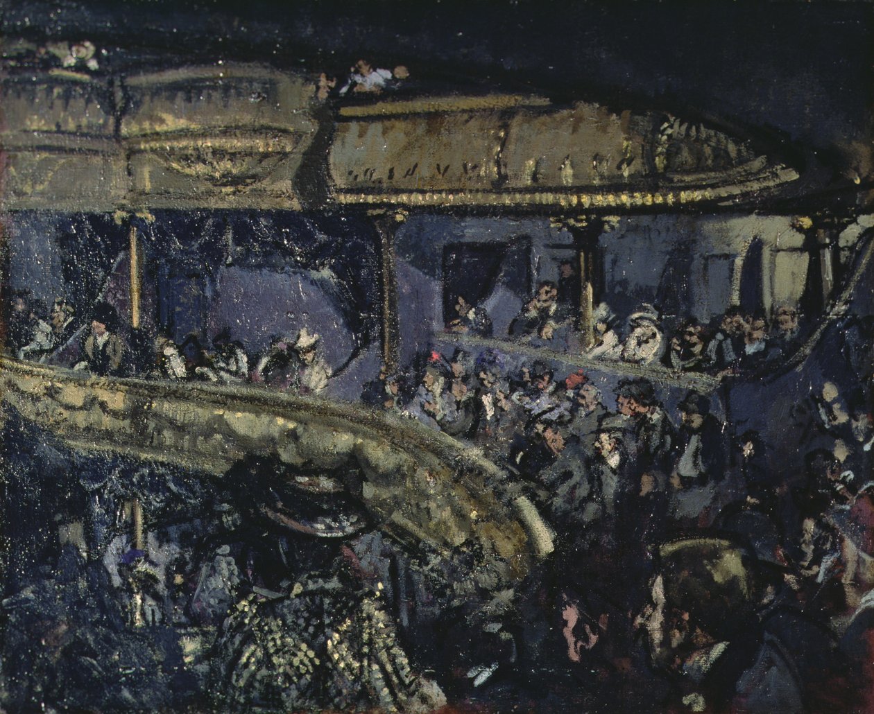 Eldorado, Paříž, kolem roku 1906 od Walter Richard Sickert