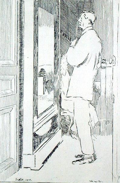 Nová kravata od Walter Richard Sickert