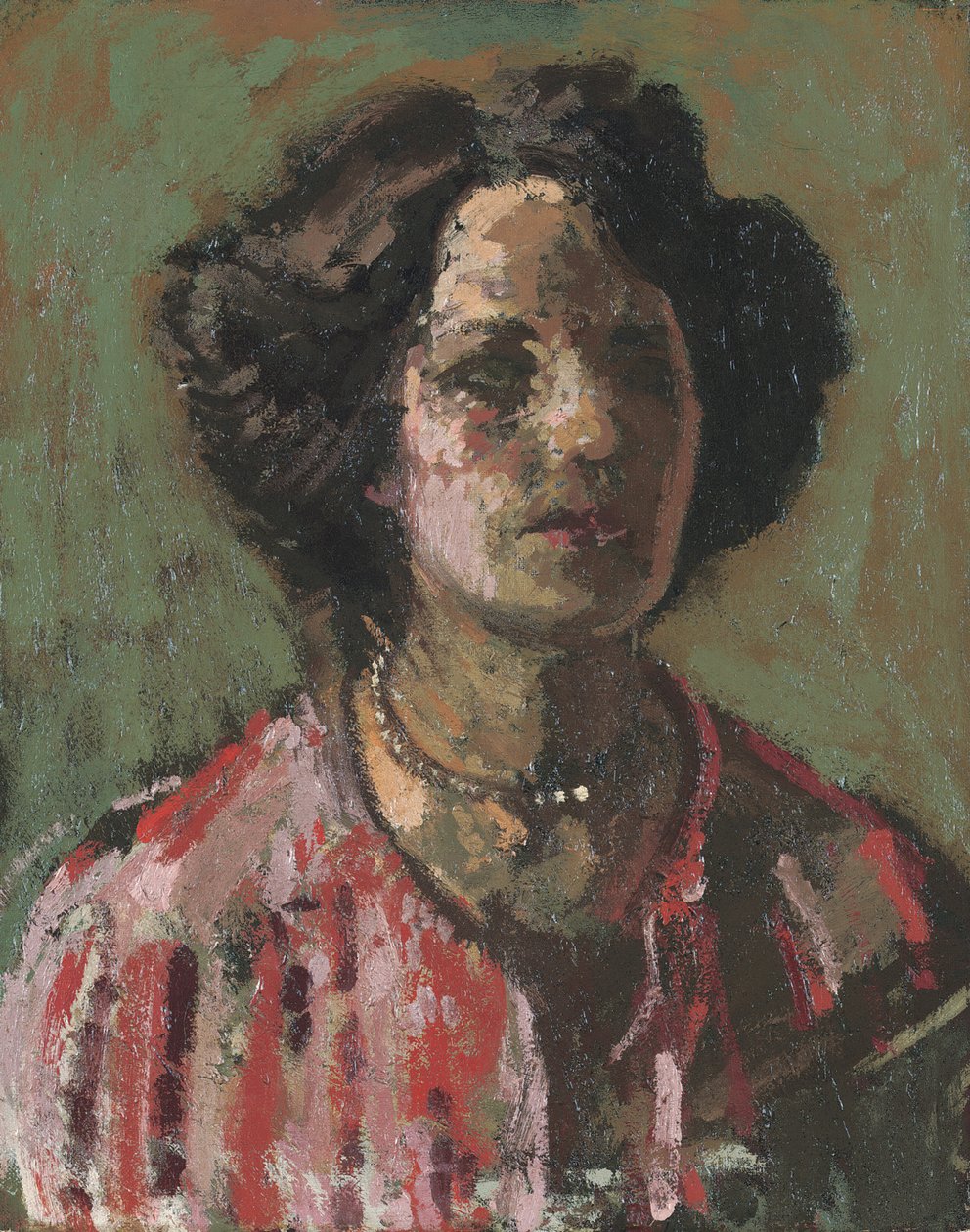 Perlový náhrdelník, kolem 1907-08 od Walter Richard Sickert