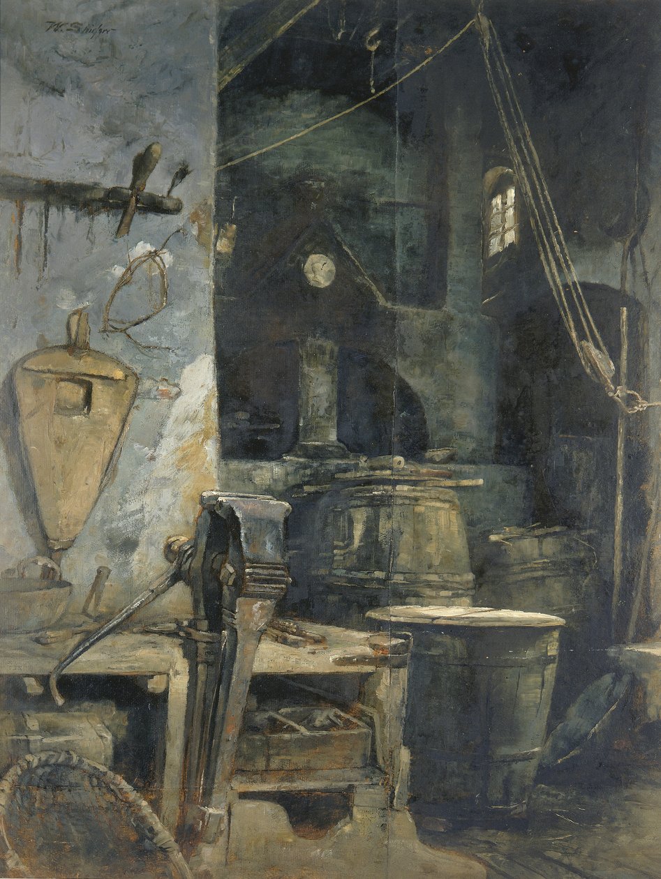 Bell Foundry, Německo, ca. 1874. od Walter Shirlaw