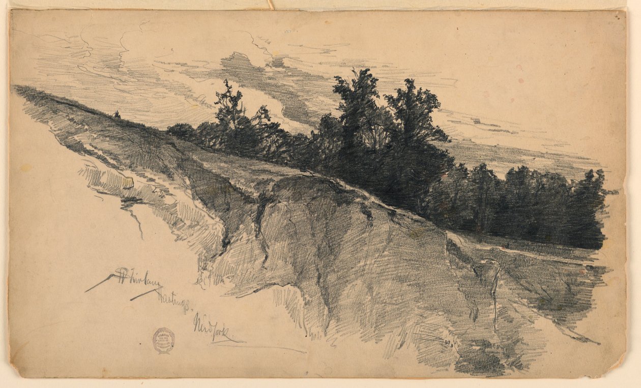 Krajina v Hastings, New York od Walter Shirlaw