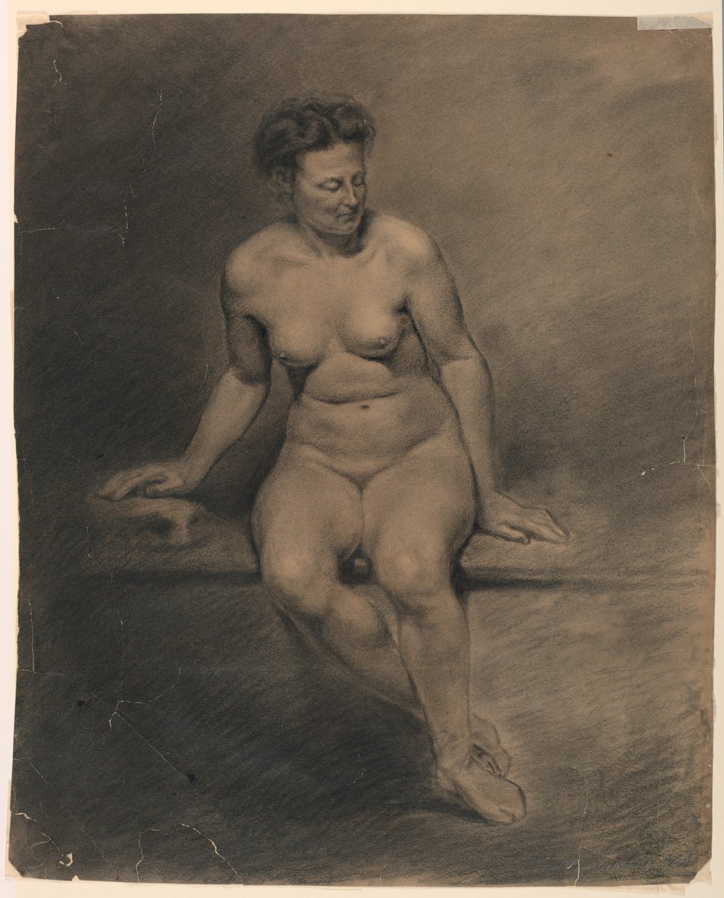 Nahá žena od Walter Shirlaw